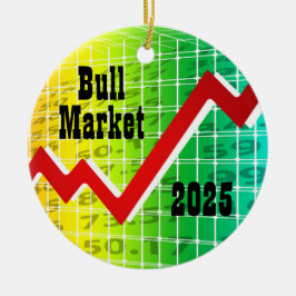 Bull Market 2025 Keramisch Ornament