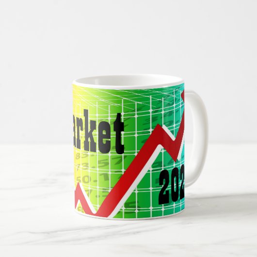 Bull Market 2025 Koffiemok (Voorkant rechts)