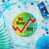 Bull Market 2025 Papieren Bordje (Feest)