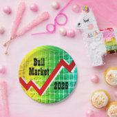 Bull Market 2025 Papieren Bordje (Feest)
