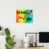 Bull Market 2025 Poster (Thuiskantoor)