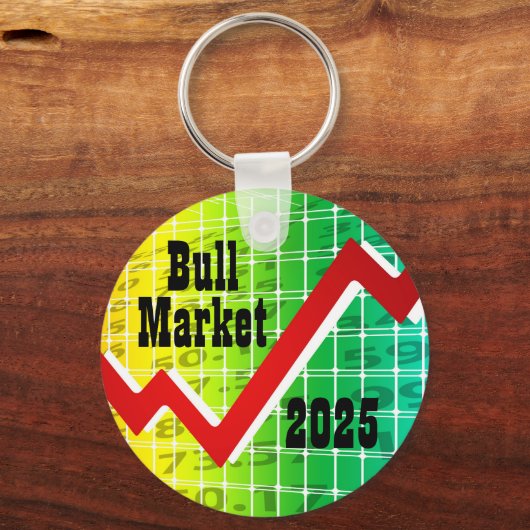 Bull Market 2025 Sleutelhanger (Voorkant)