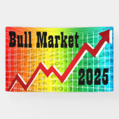 Bull Market 2025 Spandoek (Horizontaal)