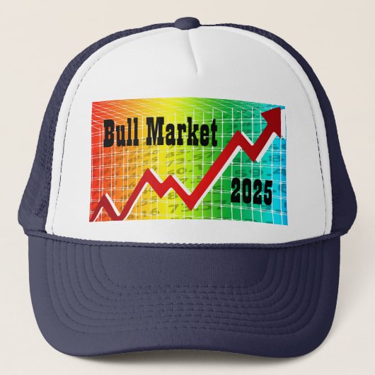 Bull Market 2025 Trucker Pet (Voorkant)