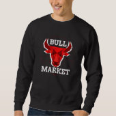 Bull Market Crypto Grafiek Analyse Cryptocurrency Trui (Voorkant)