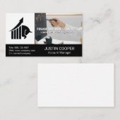 Bull Market Logo | Financiële analyse Visitekaartje (Voorkant / Achterkant)