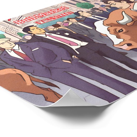Bull Market Poster (Hoek)