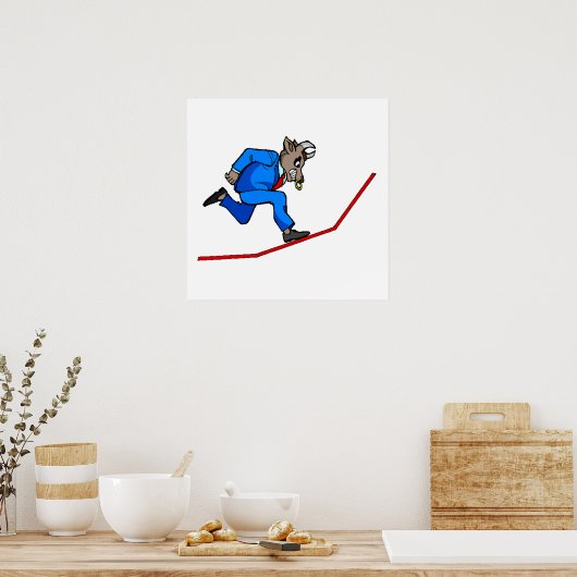 Bull Market Poster (Keuken)