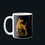 Bull Market Ripple XRP Crypto Coin HODL Koffiemok<br><div class="desc">Bull Market Ripple XRP Crypto Coin HODL</div>