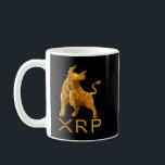 Bull Market Ripple XRP Crypto Coin HODL Koffiemok<br><div class="desc">Bull Market Ripple XRP Crypto Coin HODL</div>