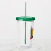 Bull market Trader | Simple design Acryl Drinkbeker (Rechts)