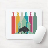 Bull market Trader | Simple design Muismat (Met muis)