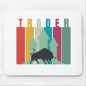 Bull market Trader | Simple design  Muismat (Voorkant)