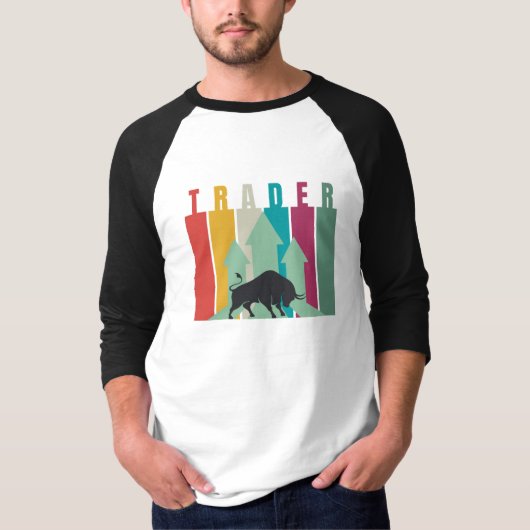 Bull market Trader | Simple design T-shirt (Voorkant)