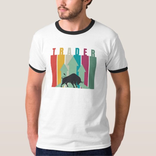 Bull market Trader | Simple design T-shirt (Voorkant)