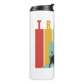 Bull market Trader | Simple design Thermosbeker (Gedraaid links)