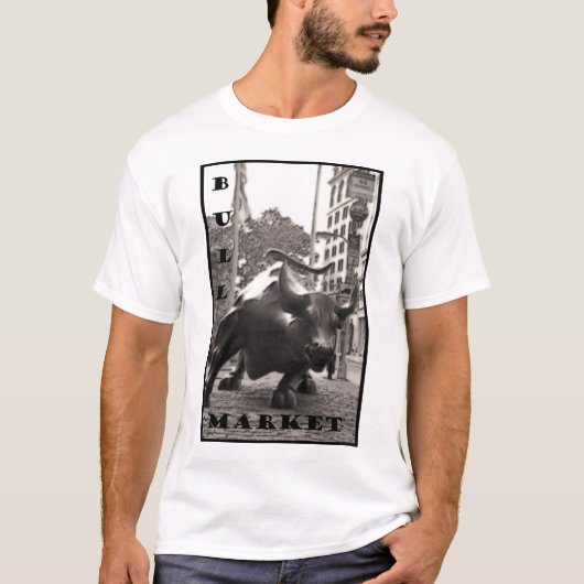 BULL MARKT NYC T shirt (Voorkant)