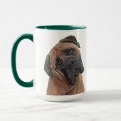 Bull Mastiff - Aangepaste microbe Mok (Links)