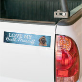 Bull Mastiff-bumper sticker (Op Truck)