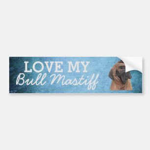 Bull Mastiff-bumper sticker