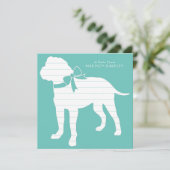 Bull Mastiff Dog Puppy Bullmastiff Bedankkaart (Staand voorkant)