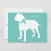 Bull Mastiff Dog Puppy Bullmastiff Bedankkaart (Voorkant)