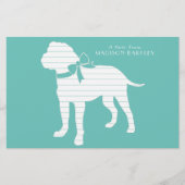 Bull Mastiff Dog Puppy Bullmastiff Briefpapier (Voorkant)
