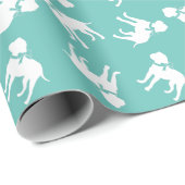 Bull Mastiff Dog Puppy Bullmastiff Cadeaupapier (Rol Hoek)