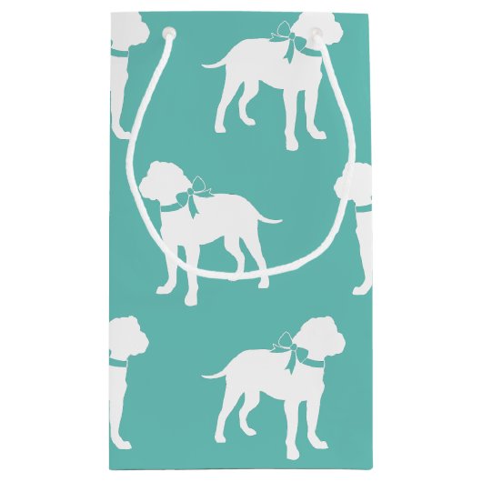 Bull Mastiff Dog Puppy Bullmastiff Klein Cadeauzakje (Achterkant)