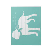 Bull Mastiff Dog Puppy Bullmastiff Notitieblok (Linkerzijde)