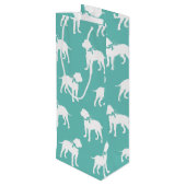 Bull Mastiff Dog Puppy Bullmastiff Wijn Cadeautas (Achterkant Gekanteld)