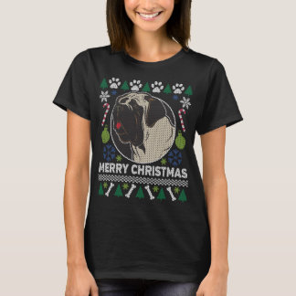 Bull Mastiff Hondenras Ugly kerstSweater T-shirt