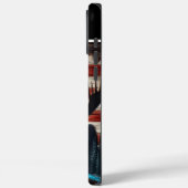 Bull Moose Amerikaanse Pride Case-Mate iPhone Case (Achterkant / Links)