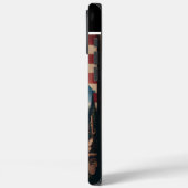 Bull Moose Amerikaanse vlag kunst Case-Mate iPhone Case (Achterkant / Links)