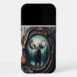 Bull Moose Antler Lijst iPhone 16 Pro Max Hoesje