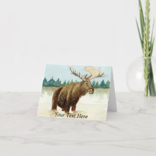 Bull Moose Bedankkaart