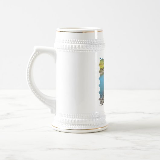 Bull Moose Beer Stein Bierpul (Links)
