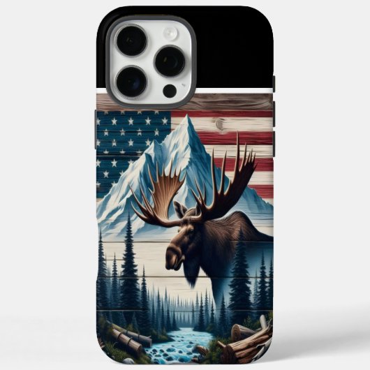 Bull Moose & Berg Case-Mate iPhone Case (Achterkant)