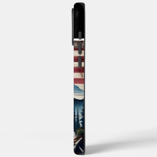 Bull Moose & Berg Case-Mate iPhone Case (Achterkant / Links)