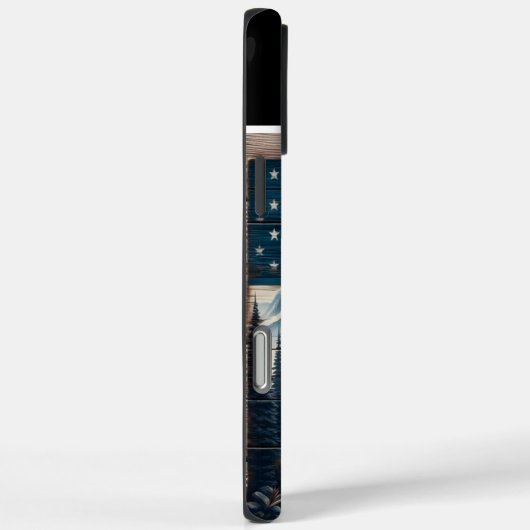 Bull Moose & Berg Case-Mate iPhone Case (Achterkant / Rechts)