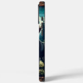 Bull Moose bij de beek Case-Mate iPhone Case (Achterkant / Links)