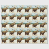 Bull Moose Cadeaupapier (Vlak)