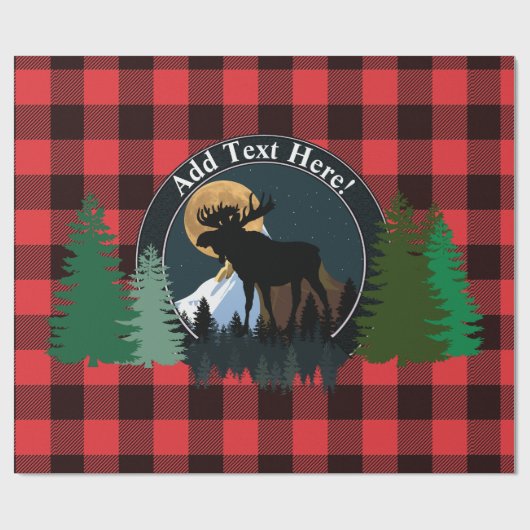 Bull Moose Cadeaupapier (Vlak)