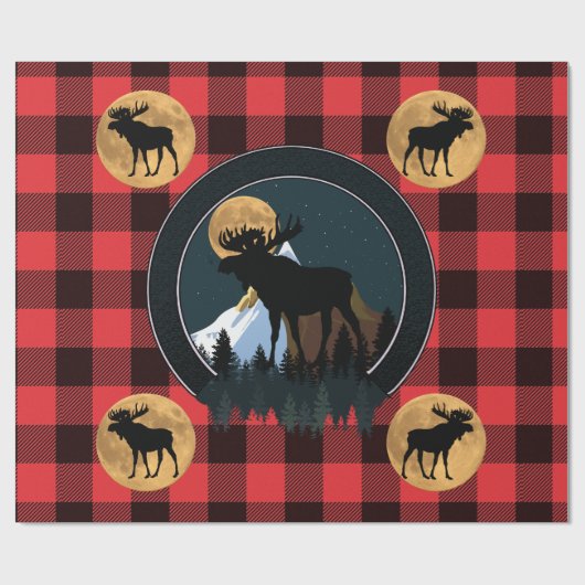 Bull Moose Cadeaupapier (Vlak)