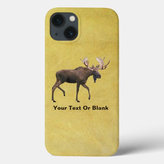 Bull Moose Case-Mate iPhone Case (Achterkant)