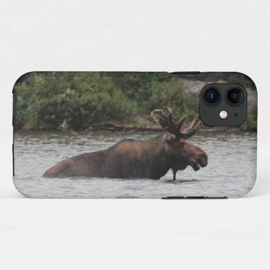 Bull Moose Case-Mate iPhone Case (Achterkant (horizontaal))