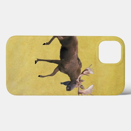 Bull Moose Case-Mate iPhone Case (Achterkant (horizontaal))