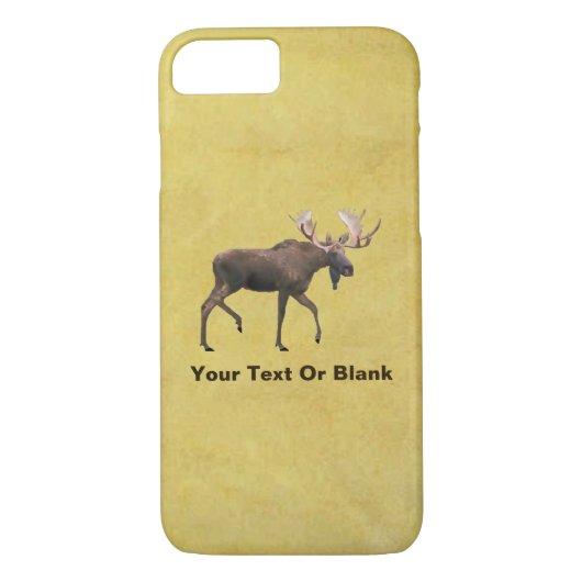 Bull Moose Case-Mate iPhone Case (Achterkant)