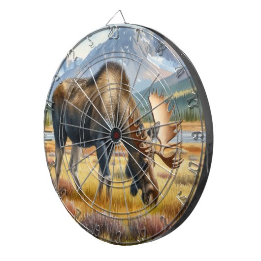 Bull Moose Dartboard Dartbord (Voorkant Rechts)