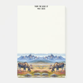 Bull Moose gepersonaliseerde Waterverf Post-it Not Post-it® Notes